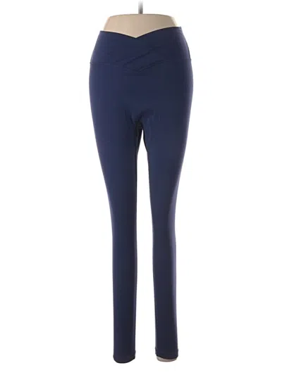 Pre-owned Buffbunny Collection Active Pants In Blue