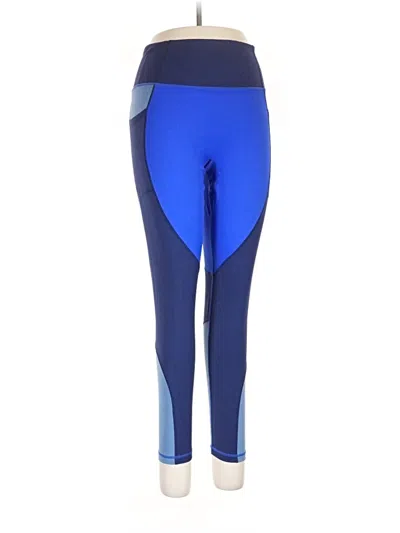 Pre-owned Buffbunny Collection Active Pants In Blue