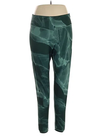 Pre-owned Buffbunny Collection Active Pants In Green