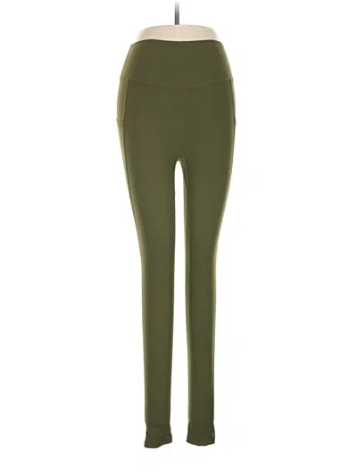 Pre-owned Buffbunny Collection Active Pants In Green