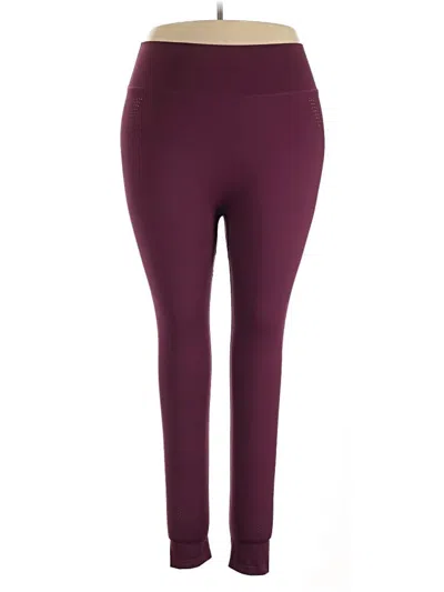 Pre-owned Buffbunny Collection Active Pants In Purple