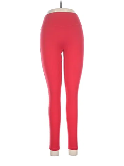 Pre-owned Buffbunny Collection Active Pants In Red
