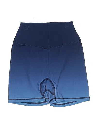 Pre-owned Buffbunny Collection Athletic Shorts In Blue
