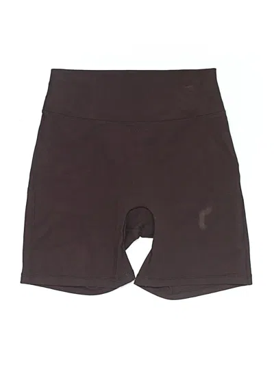 Pre-owned Buffbunny Collection Athletic Shorts In Brown