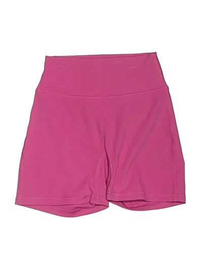 Pre-owned Buffbunny Collection Athletic Shorts In Pink