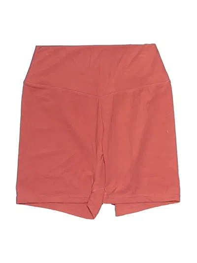 Pre-owned Buffbunny Collection Athletic Shorts In Red