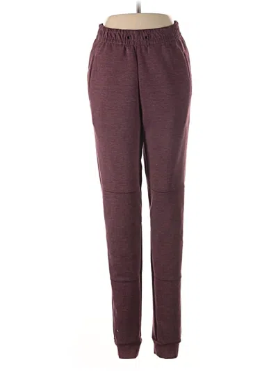 Pre-owned Buffbunny Collection Casual Pants In Burgundy