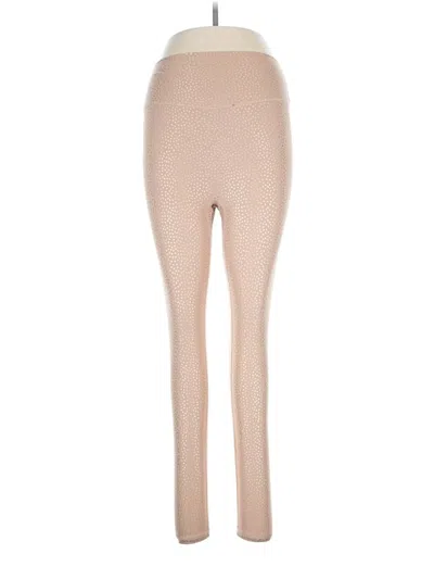 Pre-owned Buffbunny Collection Leggings In Gold