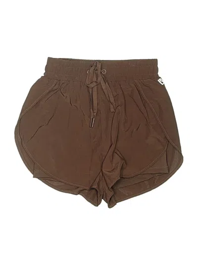 Pre-owned Buffbunny Collection Shorts In Brown