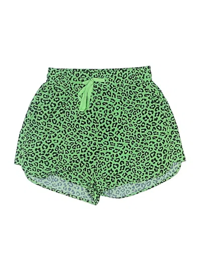Pre-owned Buffbunny Collection Shorts In Green