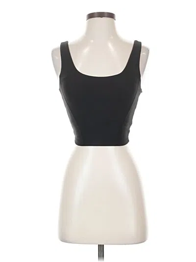 Pre-owned Buffbunny Collection Sleeveless Top Black Sweetheart Neckline Tops
