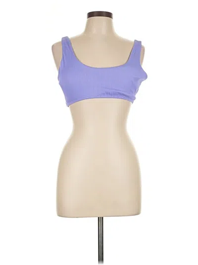 Pre-owned Buffbunny Collection Sports Bra In Purple
