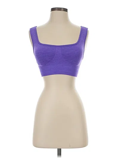 Pre-owned Buffbunny Collection Sports Bra In Purple