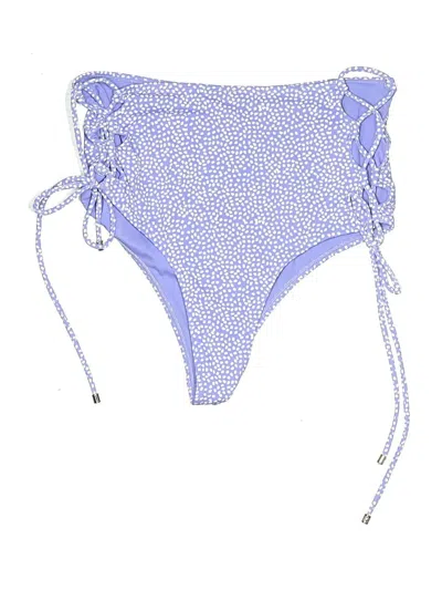 Pre-owned Buffbunny Collection Swimsuit Bottoms In Blue