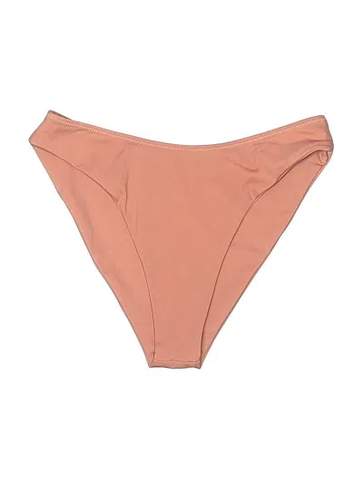 Pre-owned Buffbunny Collection Swimsuit Bottoms In Tan