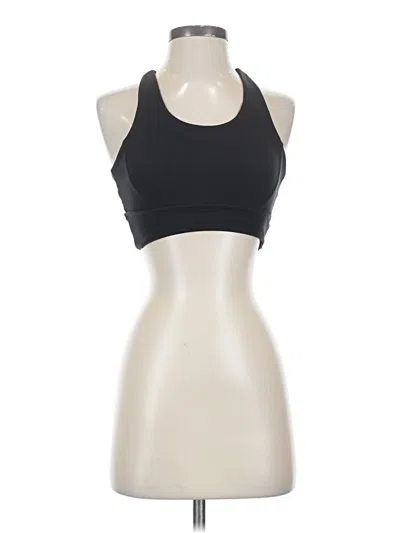 Pre-owned Buffbunny Collection Tank Top Black Halter Neckline Tops