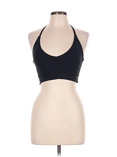 Pre-owned Buffbunny Collection Tank Top Black Halter Neckline Tops