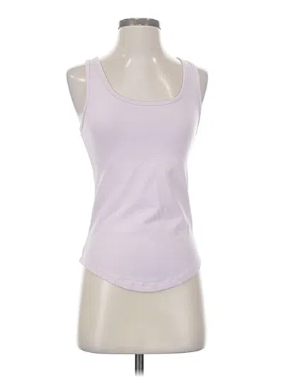 Pre-owned Buffbunny Collection Tank Top Purple Halter Neckline Tops