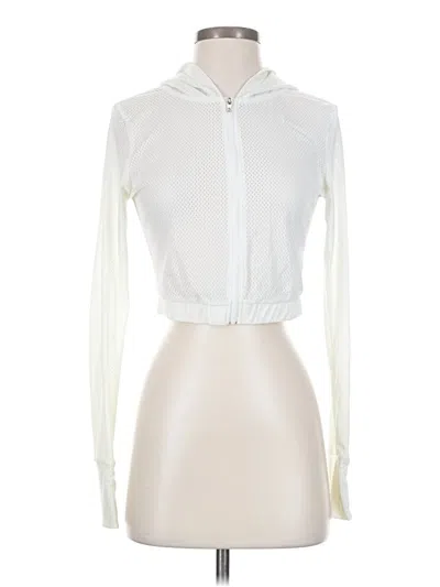 Pre-owned Buffbunny Collection Track Jacket In White