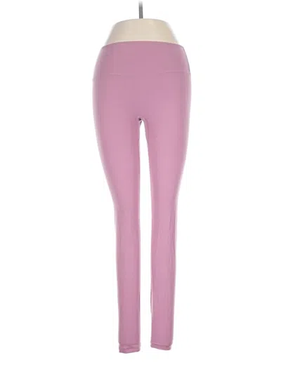 Pre-owned Buffbunny Collection Yoga Pants In Pink