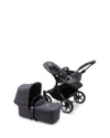 Bugaboo Donkey 5 Mono Complete Stroller In Graphite/stormy Blue