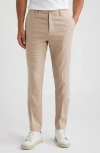 Bugatchi Aerolinen Linen Blend Chinos In Neutral