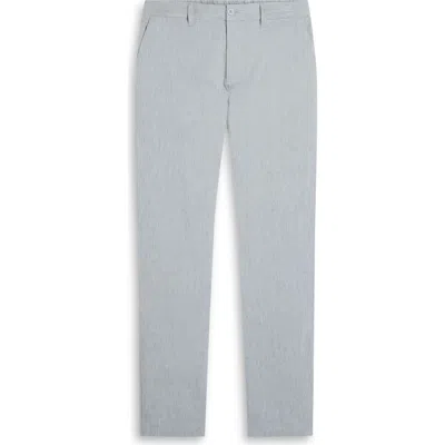 Bugatchi Aerolinen Linen Blend Pants In Gray