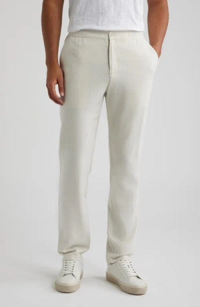 Bugatchi Aerolinen Linen Blend Chinos In White