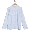 Bugatchi Anthony Ooohcotton® Quarter Zip Pullover In Blue