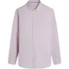 Bugatchi Axel Shaped Fit Jacquard Button-up Shirt In Dusty Pink