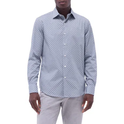 Bugatchi Axel Shaped Fit Stretch Cotton Button-up Shirt