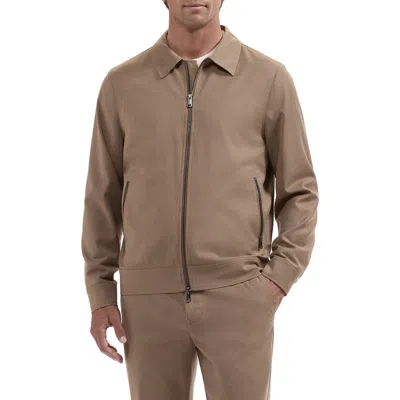 Bugatchi Blouson Jacket In Brown