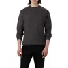Bugatchi Cable Stitch Merino Wool Sweater In Anthracite