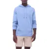 Bugatchi Cotton & Modal Blend Pullover Hoodie In Blue