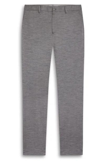 Bugatchi Cotton Blend Chino Pants In Gray