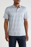 Bugatchi Cotton Knit Polo In Multi