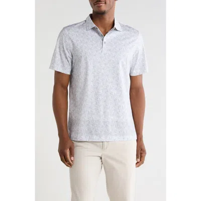 Bugatchi Cotton Knit Polo In White