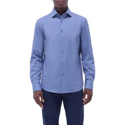 Bugatchi Devon Ooohcotton® Geo Print Button-up Shirt
