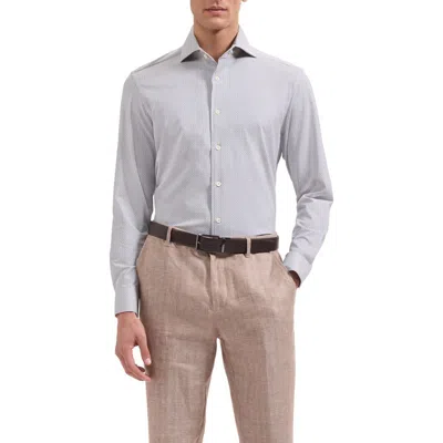 BUGATCHI BUGATCHI DEVON OOOHCOTTON® GEO PRINT BUTTON-UP SHIRT