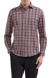 Bugatchi Devon Ooohcotton® Plaid Button-up Shirt In Multi