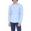 Bugatchi Devon Ooohcotton® Print Button-up Shirt In Air Blue