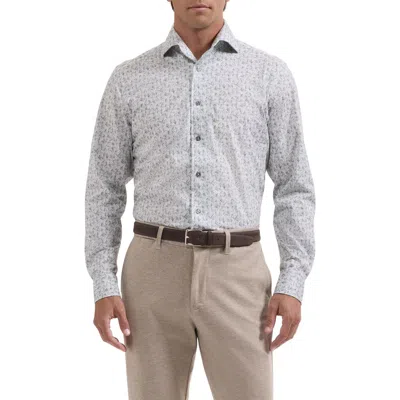Bugatchi Devon Ooohcotton® Print Button-up Shirt In Multi