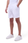 Bugatchi Soft Touch Knit Pintuck Pants In White