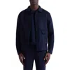 Bugatchi Felted Wool Blend Jacket In Blue