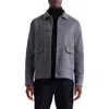 Bugatchi Felted Wool Blend Jacket In Gray