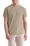 Bugatchi Geo Textured Cotton T-shirt In Neutral
