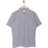 Bugatchi Geometric Print Ooohcotton® Knit Polo In Pattern