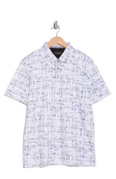 Bugatchi Hendrix Pima Cotton Polo In Cement