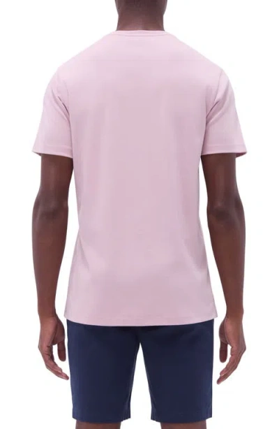 Bugatchi Holden Pima Cotton T-shirt In Pink