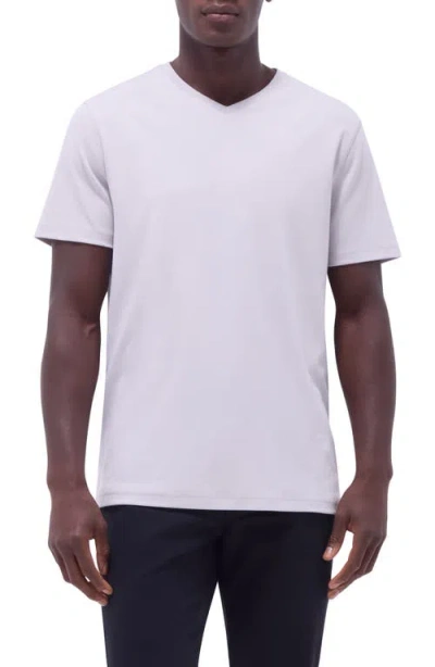 Bugatchi Holden Pima Cotton T-shirt In White